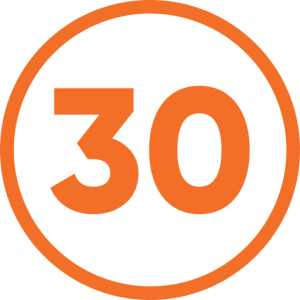 Image showing number 30