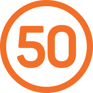 Image showing number 50