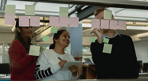 TWC Team having discussion