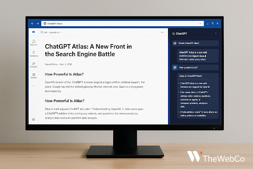 WebCo Digs Into ChatGPT Atlas: The New AI Web Browser Challenging Google, Microsoft, and Apple