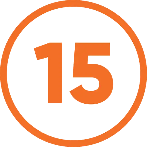 Image showing number 15