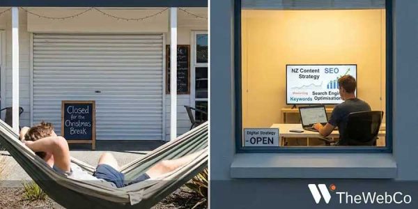 Why the Christmas Shutdown Is the Best Time for Kiwi Businesses to Get Ahead Online