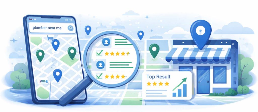 SEO for Local Diagram