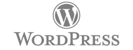 WordPress logo for website development services